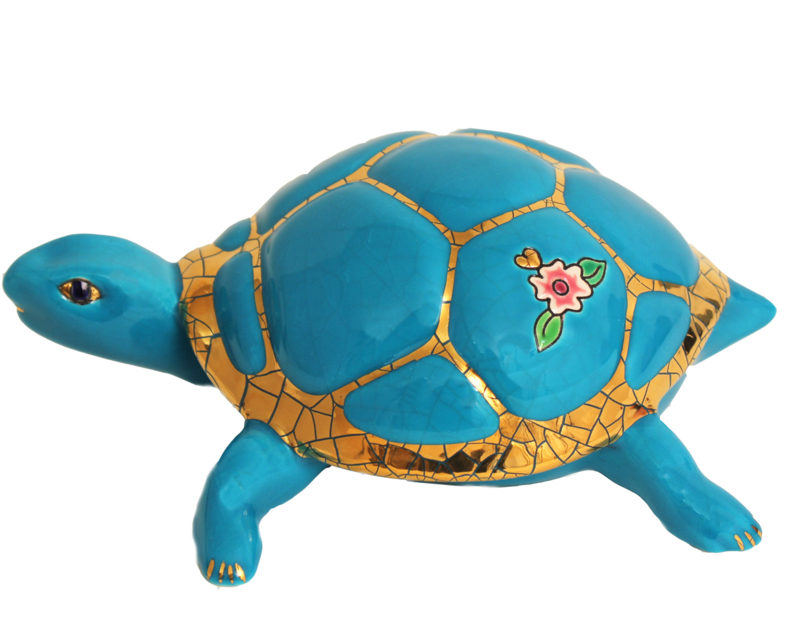 I love Longwy, Tortue turquoise